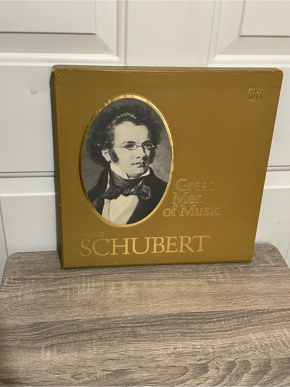 Time Life Great Men Of Music Franz Schubert Box Set 4 LP Vinyl Records Booklet